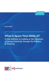 What is space-time made of ? a nice addition to looking at the dynamics of general relativity through the window of elasticity