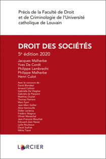 Droit des sociétés (édition 2019)