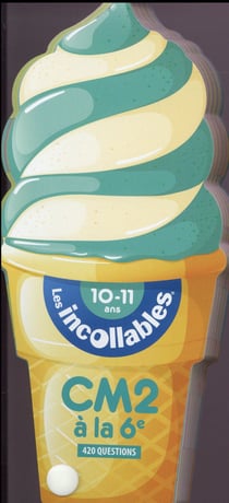 Les incollables - glace - cm2 à la 6eme