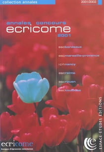 Ecricome - annales du concours 2001