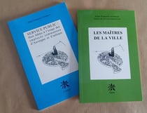 LOT DE 2 LIVRES FABLES DE MR LEDERLIN : SERVICE PUBLIC + LES MAITRES DE LA VILLE