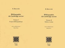 Bibliographie du Cambodge ancien t.1 et t.2 - corpus bibliographique - tables et index