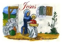 Carnet de coloriage - vie de jésus