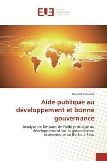 Aide publique au developpement et bonne gouvernance - analyse de l'impact de l'aide publique au deve