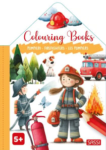 Colouring books - Les pompiers