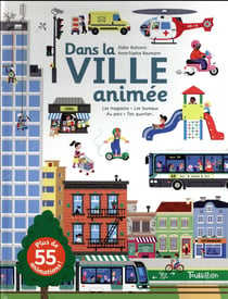 Dans la ville animée - les magasins, les bureaux, au parc, ton quartier