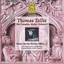 Tallis : Intégrale de l'oeuvre vol.4