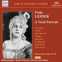 Lieder Et Airs D'Opéras - Schumann, Verdi, Wagner