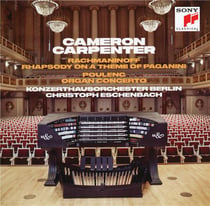 Rachmaninoff: rhapsody on a theme of Paganini & Poulenc: organ concerto