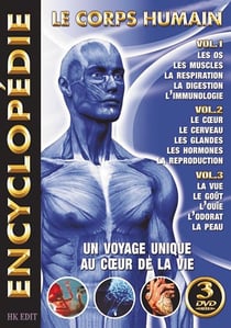 Coffret encyclopédie du corps humain : un voyage unique au coeur de la vie