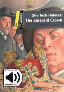 Dominoes, new edition level 1: sherlock holmes: the emerald crown multirom pack