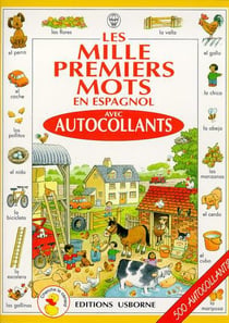 Mille premiers mots espagnol (autocollants)
