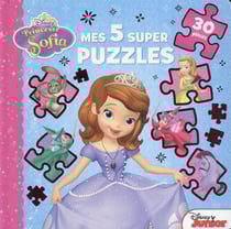 Princesse sofia - mes 5 super puzzles