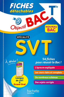 Objectif bac : spécialité SVT - terminale - fiches détachables