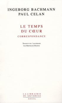 Le temps du coeur : Correspondance