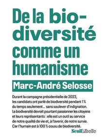 De la biodiversité comme un humanisme
