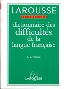 Dictionnaire des difficultes de la langue francaise