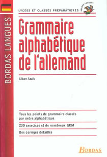 Grammaire alpha allemand