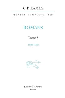 Oeuvres complètes t.26 - romans t.8 - 1926-1932