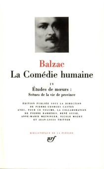 La comédie humaine Tome 4