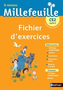 MILLE-FEUILLES : CE2 - fichier d'exercices (édition 2019)