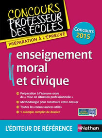 Enseignement moral et civique - préparation à l'épreuve (édition 2015)