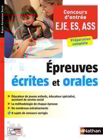 Concours d'entrée éducateur jeunes enfants - éducateur spécialisé, assistant service social