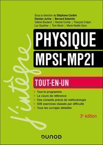 Physique - MPSI-MP2I - Tout-en-un (3e édition)