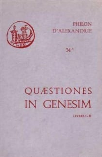 Quaestiones et solutiones in Genesim A, I-II