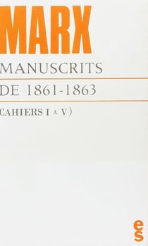 Manuscrits de 1861-1863 - cahiers I à V