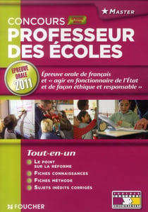 Concours professeur des écoles - épreuve orale de français (édition 2011)