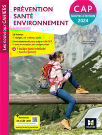 Les nouveaux cahiers : Prévention santé environnement (PSE) - CAP - Livre élève