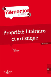 Propriété littéraire et artistique (3e édition)