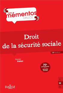 Droit de la sécurité sociale (14e édition)