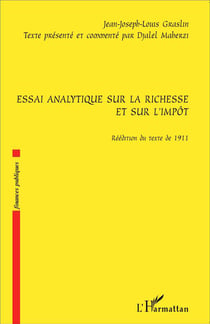 Essai analytique sur la richesse et sur l'impôt