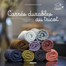 Carrés durables au tricot - pour la cuisine et la salle de bain