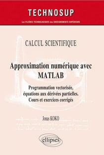 Approximation numerique avec MATLAB - programmation vectorisée, équations aux dérivées partielles