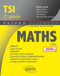 Mathématiques TSI : programme 2022