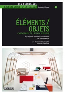 Éléments/objets - l'agencement de l'espace intérieur