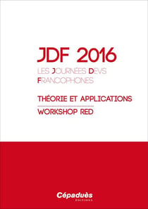 JDF 2016 - les journées DEVS francophones - théorie et applications - workshop red