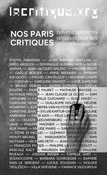 Nos paris critiques : Nos engagements critiques pour des artistes sans galerie