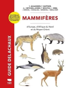 Mammifères d'Europe, d'Afrique du nord et du Moyen-Orient