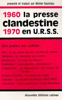 1960/1970 - la presse clandestine en u.r.s.s.