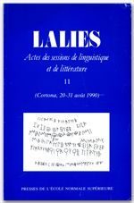 REVUE LALIES n.11