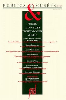 Publics et musées t.13 - public, nouvelles technologies, musées
