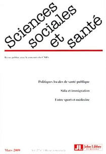 Politiques locales de santé publique, sida et immigration, entre sport et médecine (édition 2009)