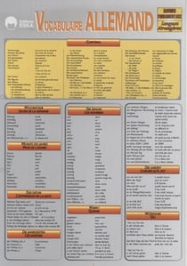 Vocabulaire allemand