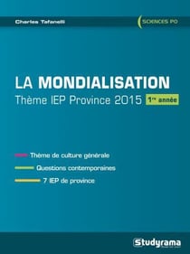 La mondialisation - thème IEP province 2015 - 1ère année
