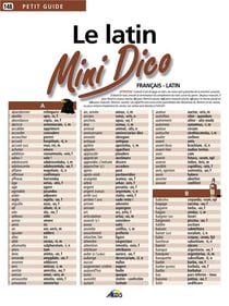 Mini dico français/latin