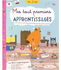 Mes tout premiers apprentissage - avec bidou le petit kangourou, des 2 ans